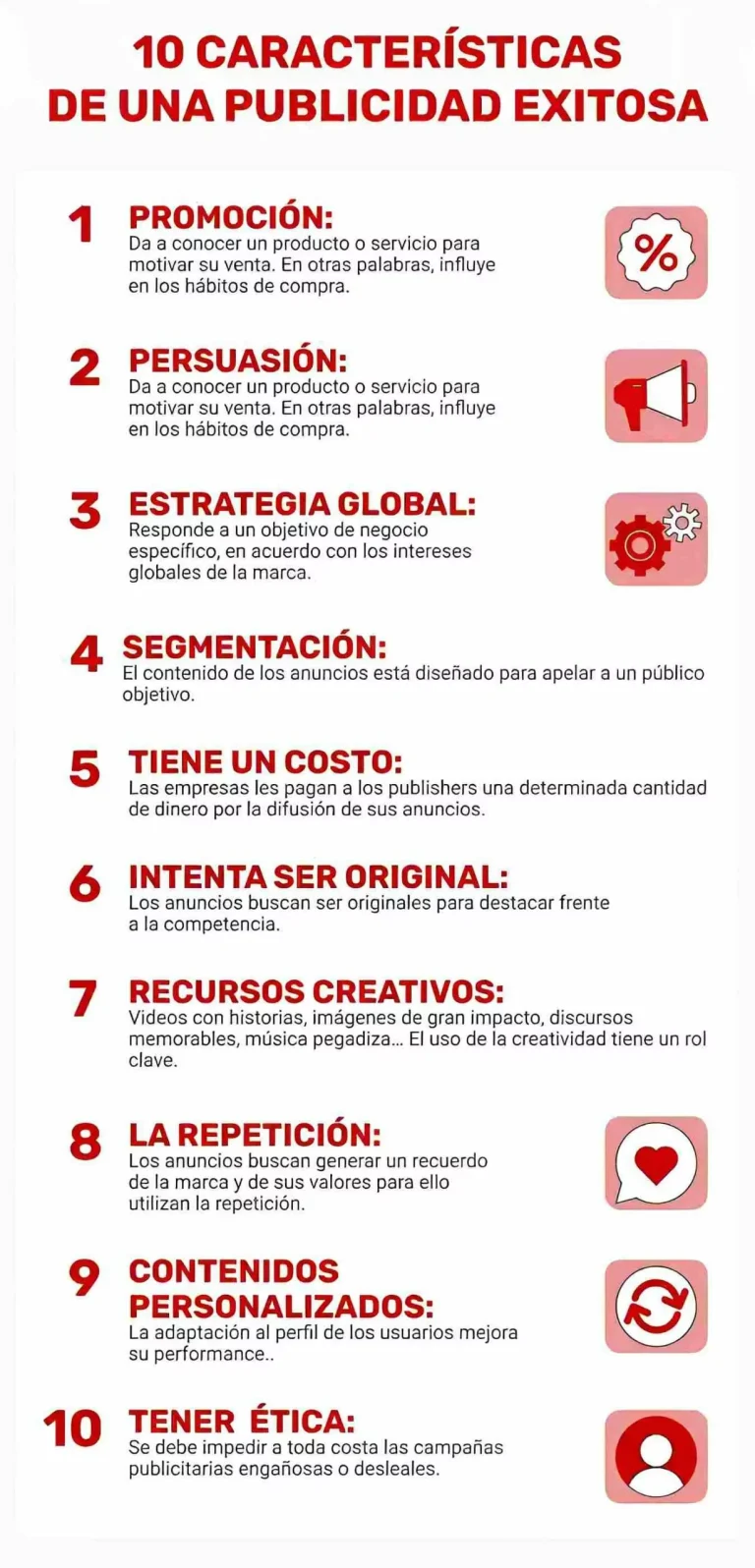 descubre las caracteristicas esenciales que debe tener una publicidad efectiva en el mercado actual